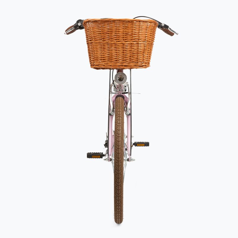 Bicicletă de oraș pentru adolescenți ATTABO CITY 26" roz 3