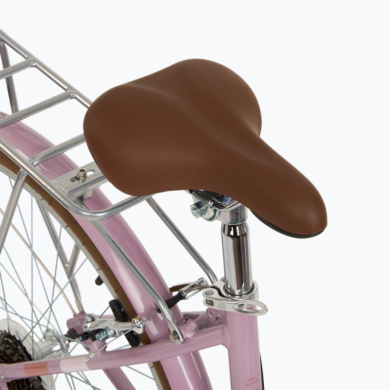 Bicicletă de oraș pentru femeii ATTABO CITY 28" roz 8