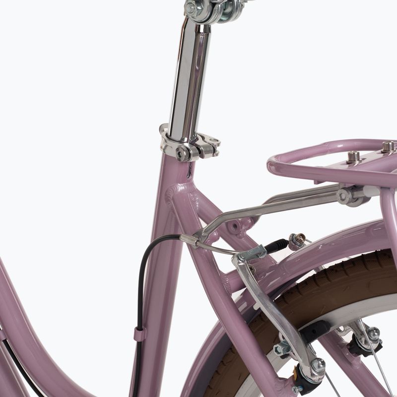 Bicicletă de oraș pentru femeii ATTABO CITY 28" roz 9