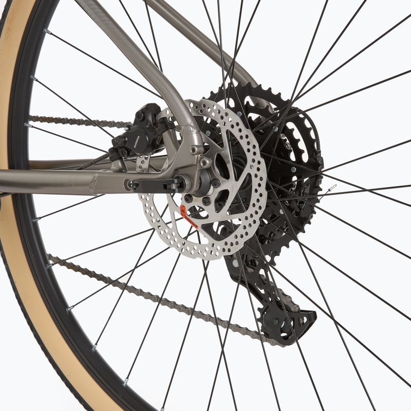 Bicicletă cross pentru femei ATTABO SANO 4.0 28" gri 7