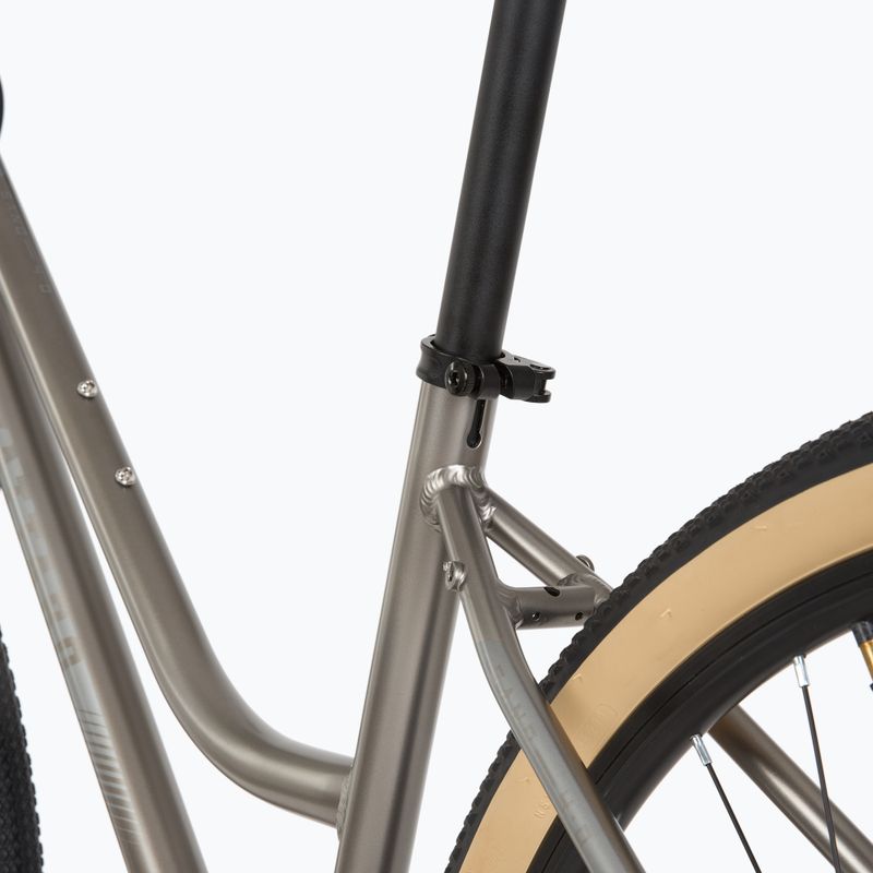 Bicicletă cross pentru femei ATTABO SANO 4.0 28" gri 9
