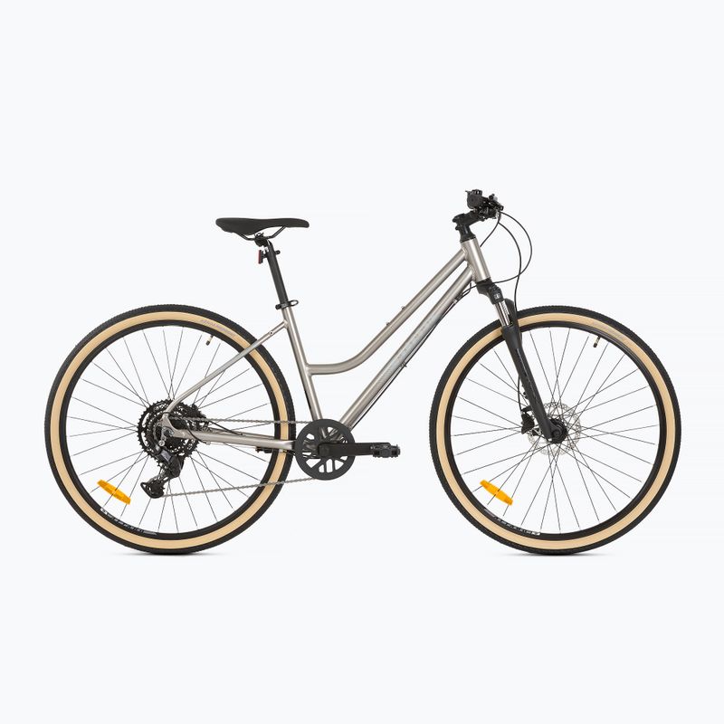 Bicicletă cross pentru femei ATTABO SANO 4.0 28" gri 12