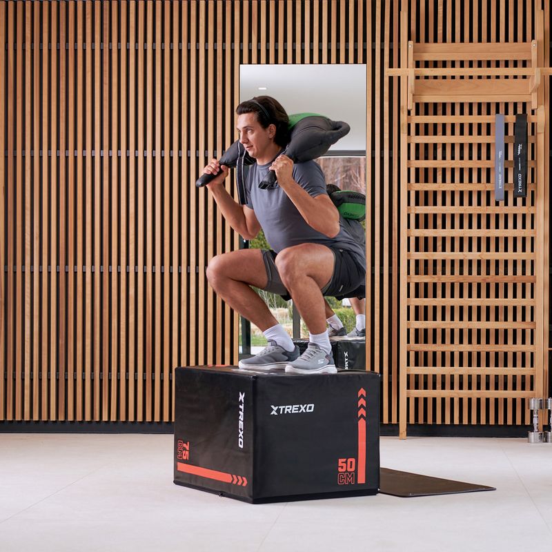 Sac bulgăresc XTREXO 10 kg negru 10