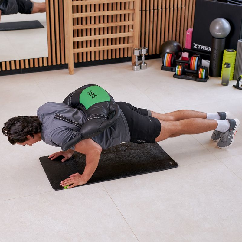 Sac bulgăresc XTREXO 10 kg negru 12