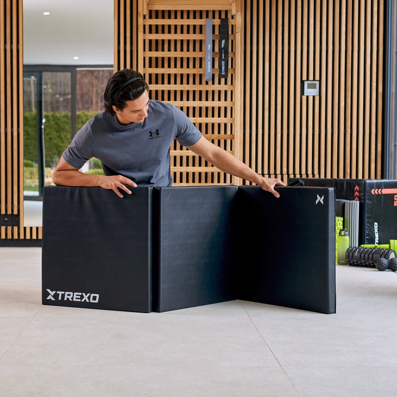 Saltea de gimnastică XTREXO negru 11