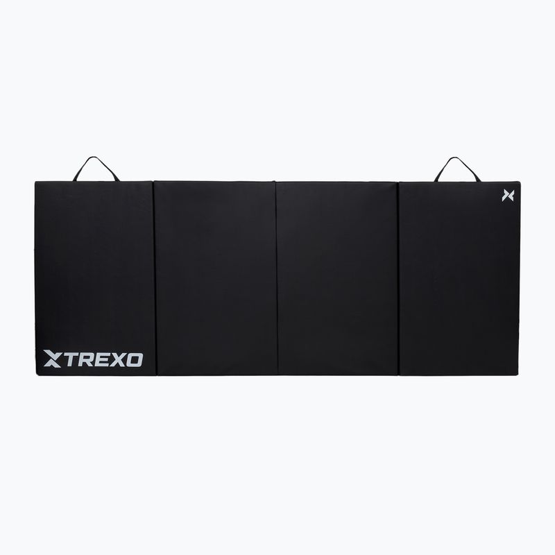 Saltea de gimnastică TREXO pliabilă mare neagră 6