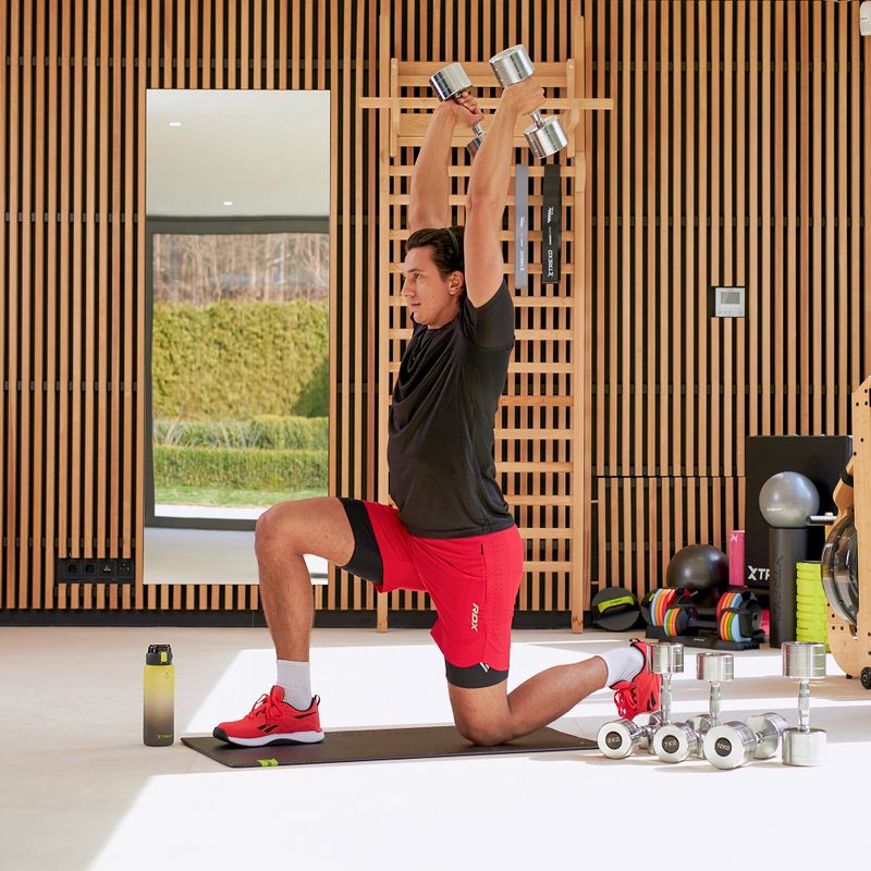 Haltere cromate XTREXO 2x12 kg argintiu 8