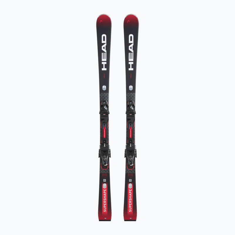 Schiuri de coborâre HEAD Supershape e-Rally SW BB-PR + Protector PR 13 GW black/red