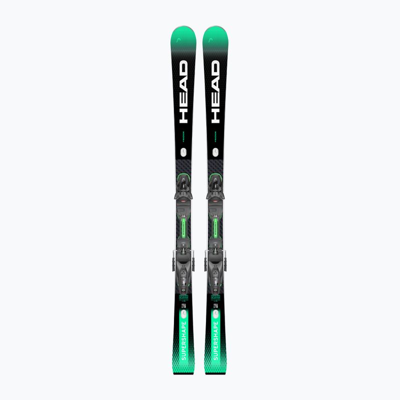 Schiuri de coborâre HEAD Supershape e-Magnum SW BB-PR + legături Protector PR 13 GW black/green