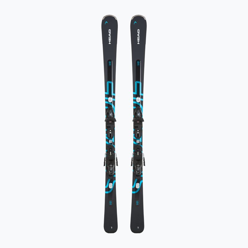 Schiuri de coborâre HEAD Shape e-V8 SW AMT-PR + legături Protector PR 11 GW anthracite/blue