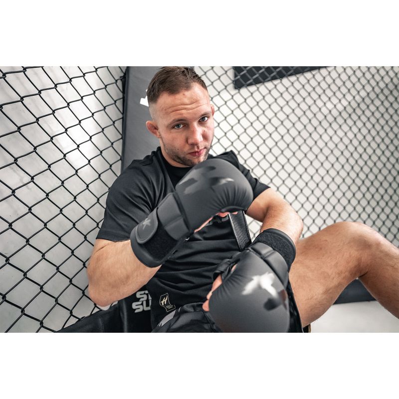 Mănuși de sparring MMA HOOK FIGHTING TX0-B4M0014 negru 8
