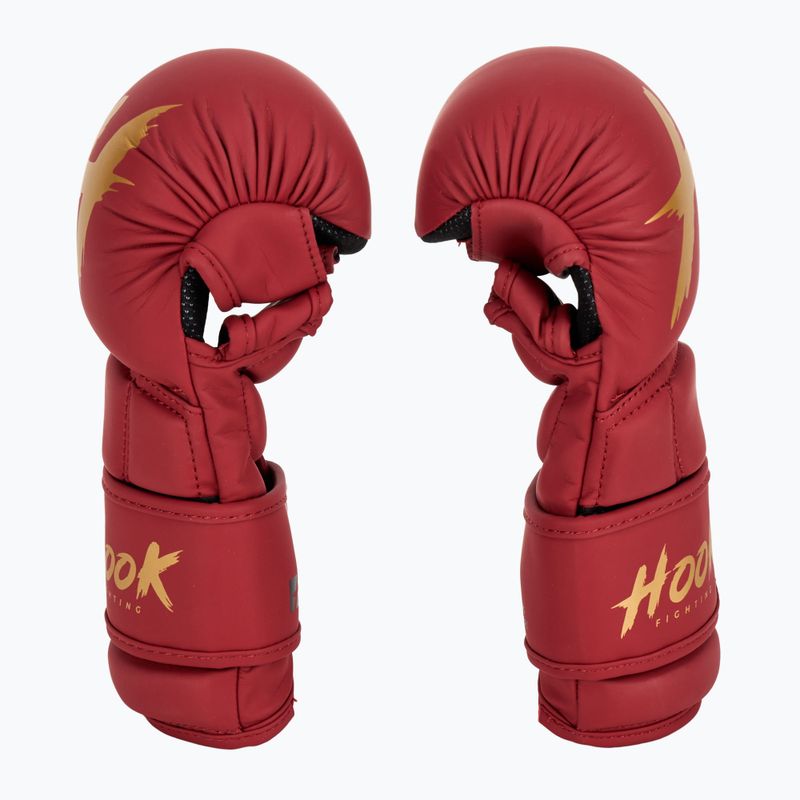 Mănuși de sparring MMA HOOK FIGHTING TX0-B4M0016 roșu 5