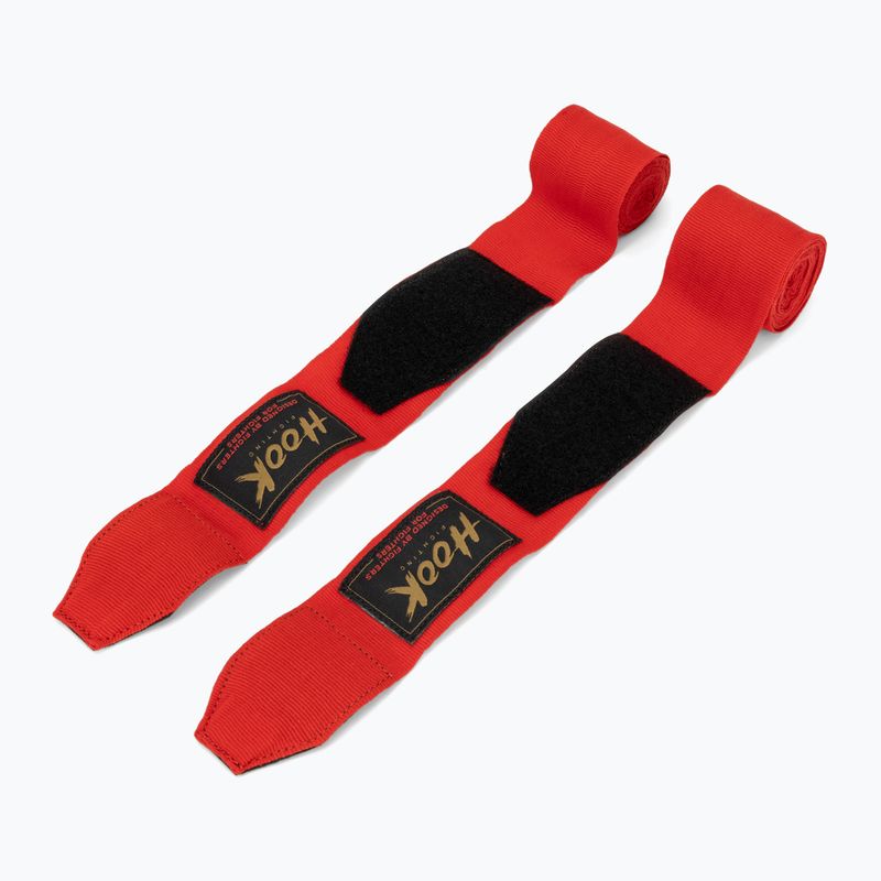 Bandaje de box HOOK FIGHTING TX0-B4M0044 255 cm roșu 2