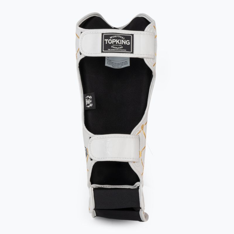 Apărători pentru tibie și picioare Top King Chain white/gold 5