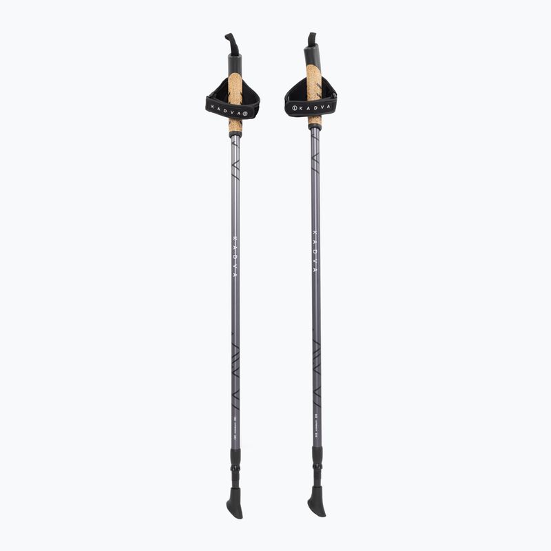Bețe de nordic walking KADVA Aruku reglabile negre 10