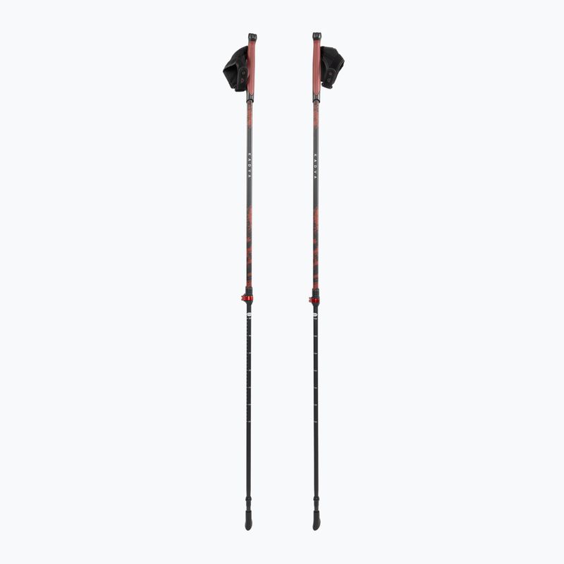 Bețe de nordic walking KADVA Halna reglabile roșu 3