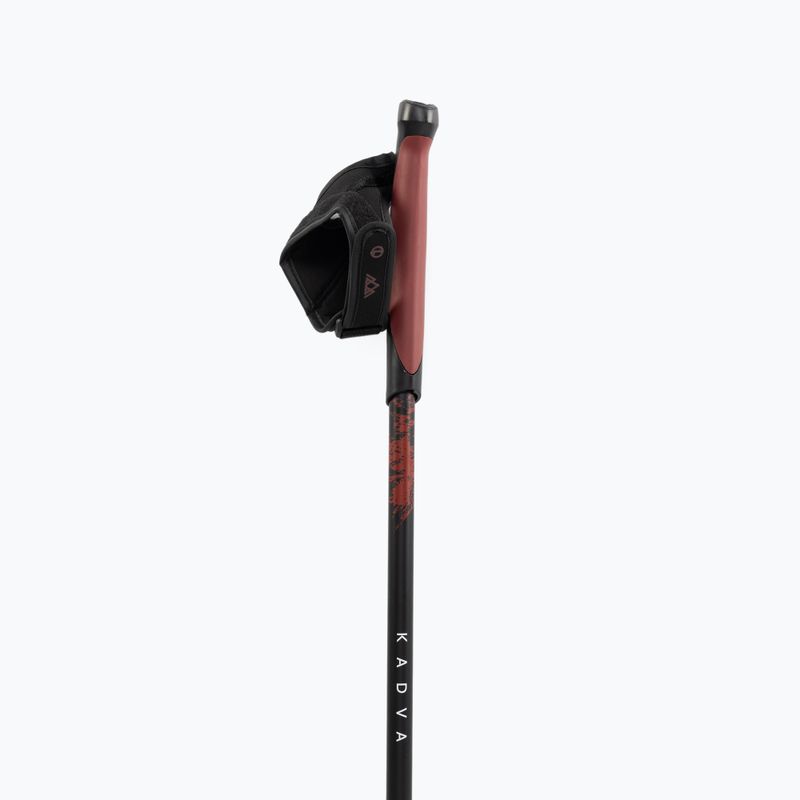 Bețe de nordic walking KADVA Halna reglabile roșu 5