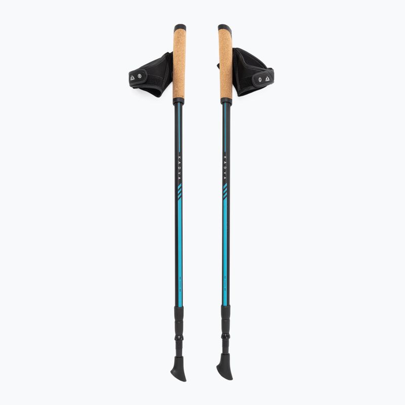 Bete de nordic walking KADVA Luna reglabile albastre 10
