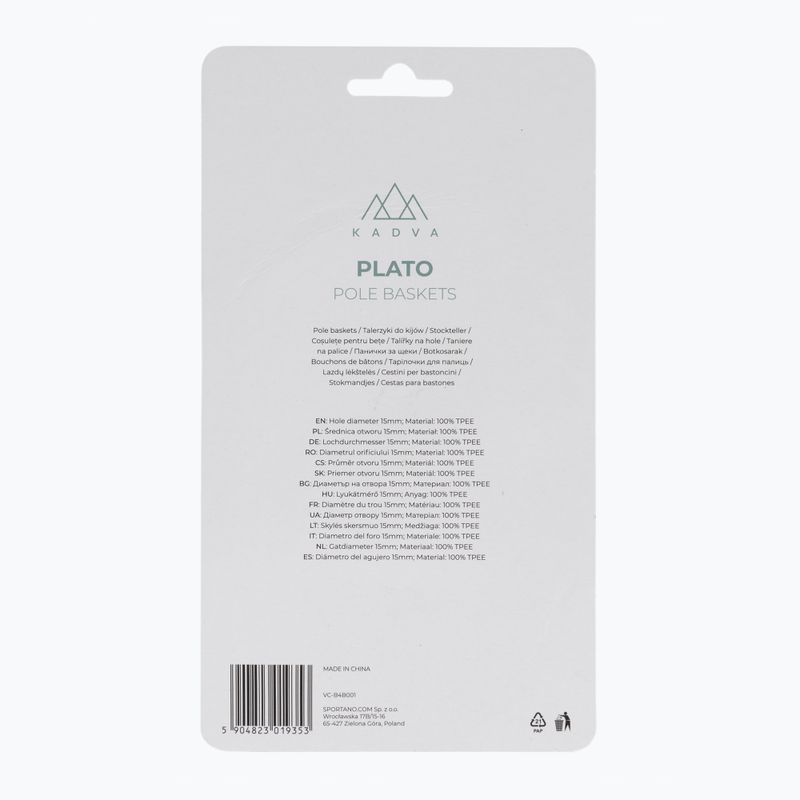 Farfurii pentru bețe KADVA Plato negru 4