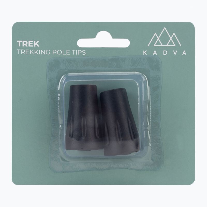 Capace pentru bețe de trekking KADVA Trek negru 3