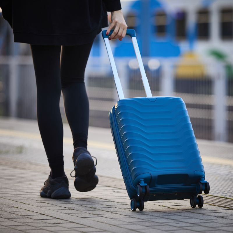 Geantă de voiaj de cabină KADVA Sancho 38 l albastră 13