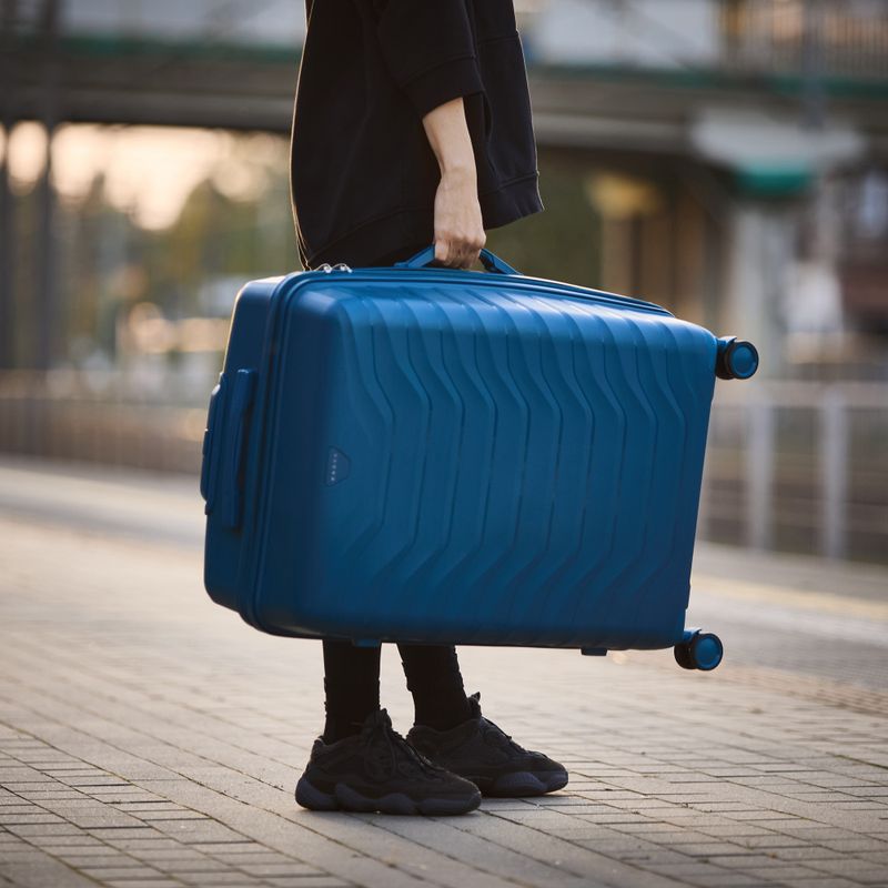 Geantă de voiaj mare KADVA Sancho 113 l albastră 15