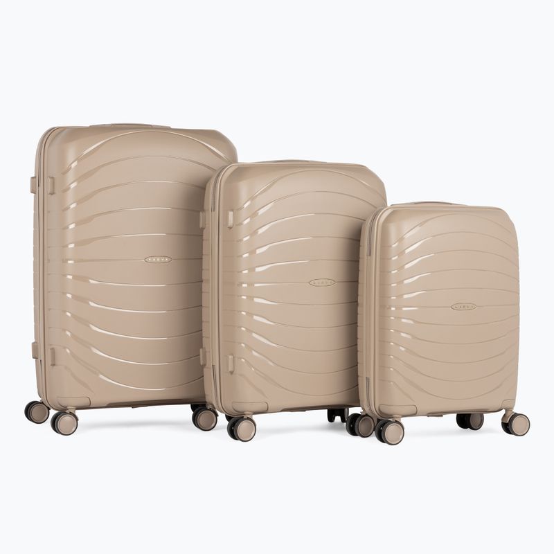 Geantă de voiaj de cabină KADVA Brava 40 l bej 13