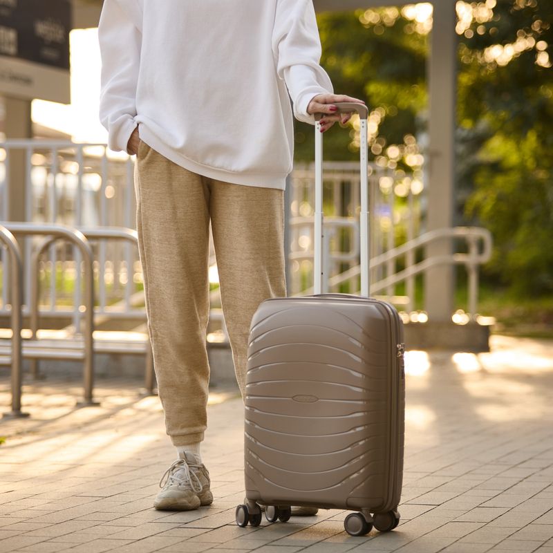 Geantă de voiaj de cabină KADVA Brava 40 l bej 14