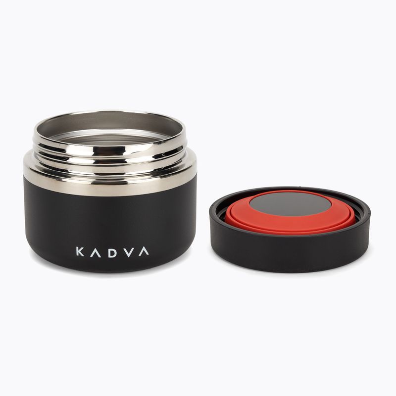 Recipient termoizolant pentru prânz KADVA Eater 350 ml negru 2
