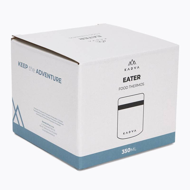 Recipient termoizolant pentru prânz KADVA Eater 350 ml negru 6