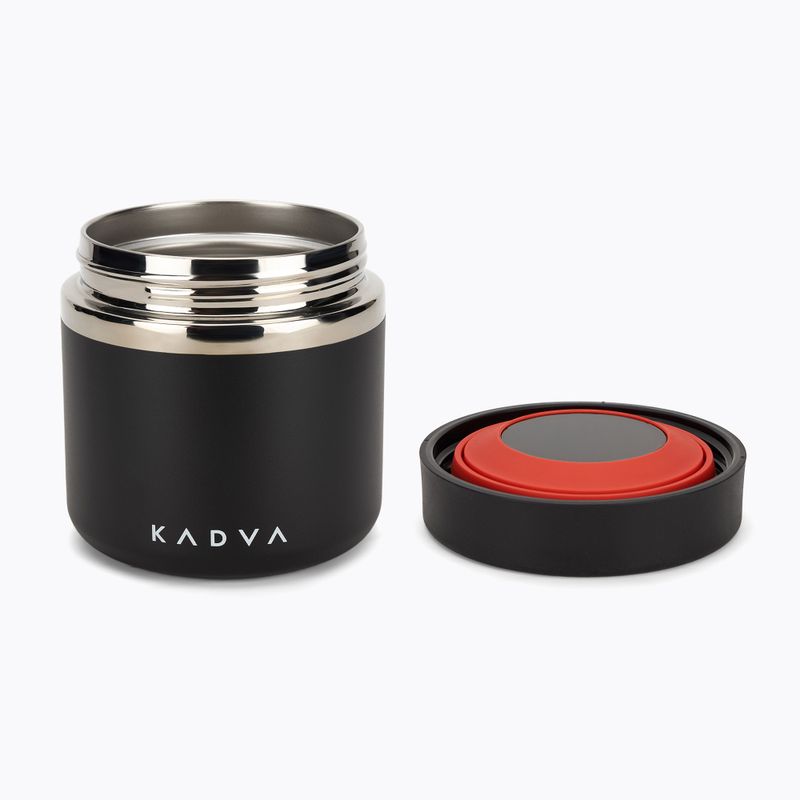 Recipient termoizolant pentru prânz KADVA Eater 600 ml negru 2