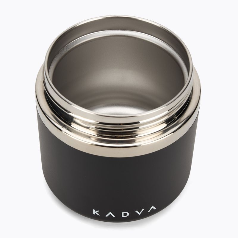 Recipient termoizolant pentru prânz KADVA Eater 600 ml negru 5