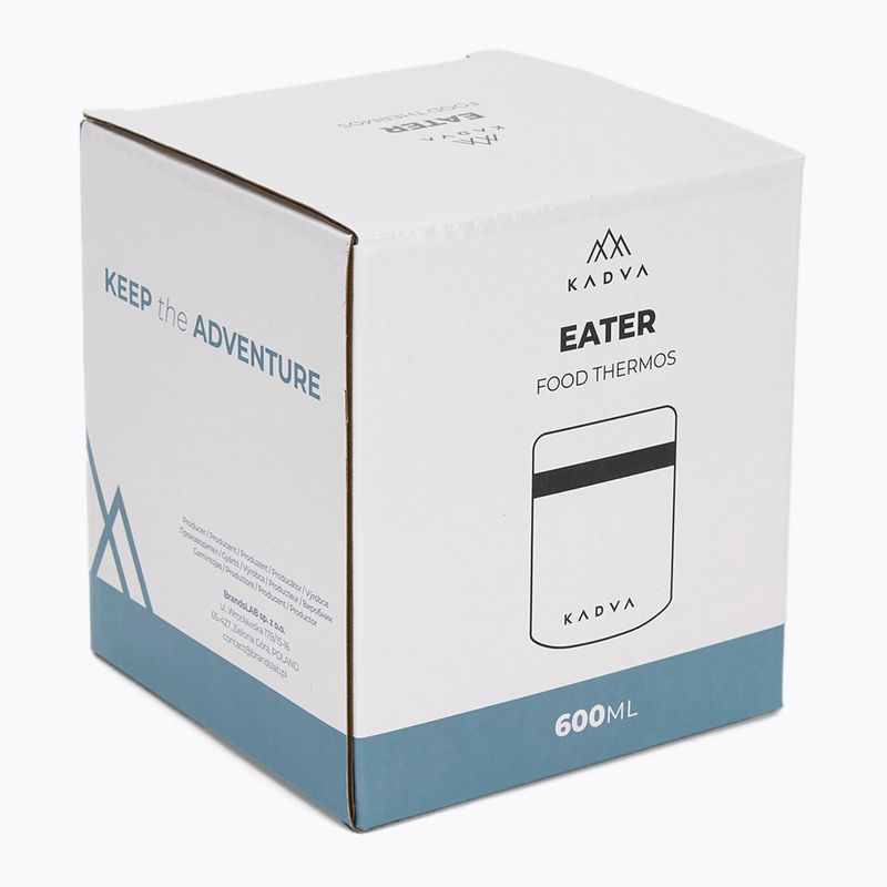 Recipient termoizolant pentru prânz KADVA Eater 600 ml negru 6