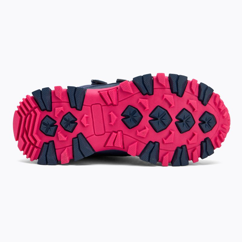 Cizme de zăpadă pentru copii KADVA Snowey Mid WaterProof bleumarin/fucsia 5
