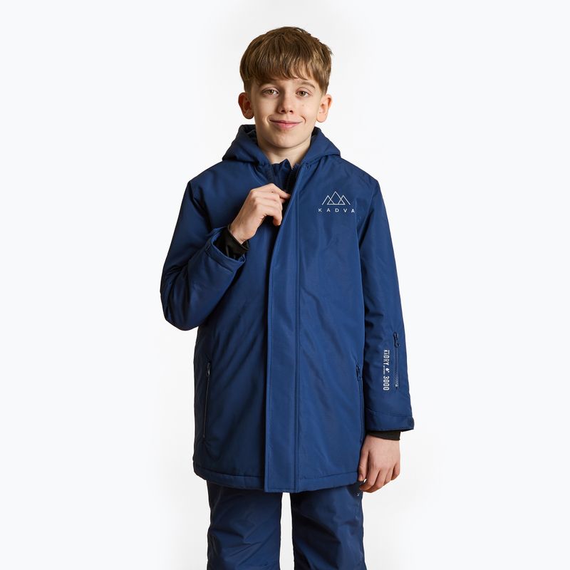 Geacă de schi pentru copii KADVA Skiro Jacket albastru închis 2