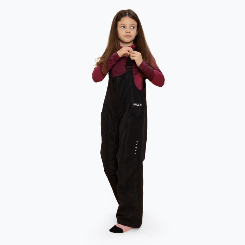 Pantaloni de schi pentru copii KADVA Skiro Pants negru 2