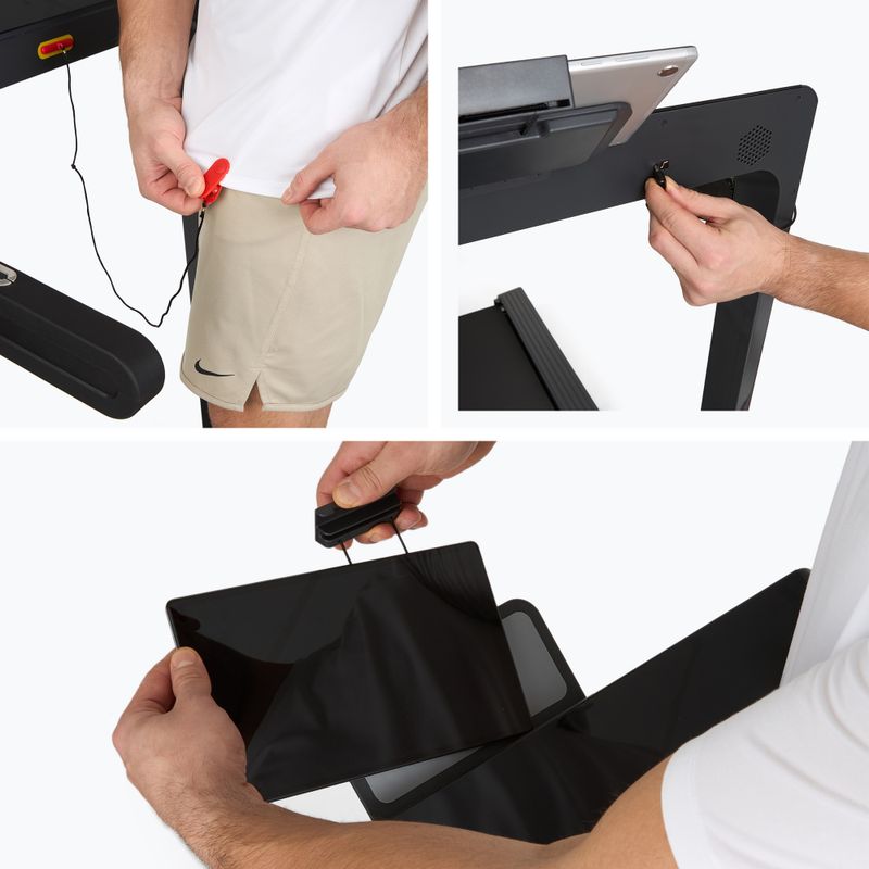 Bandă de alergare electrică XTREXO X600 Soft negru 15