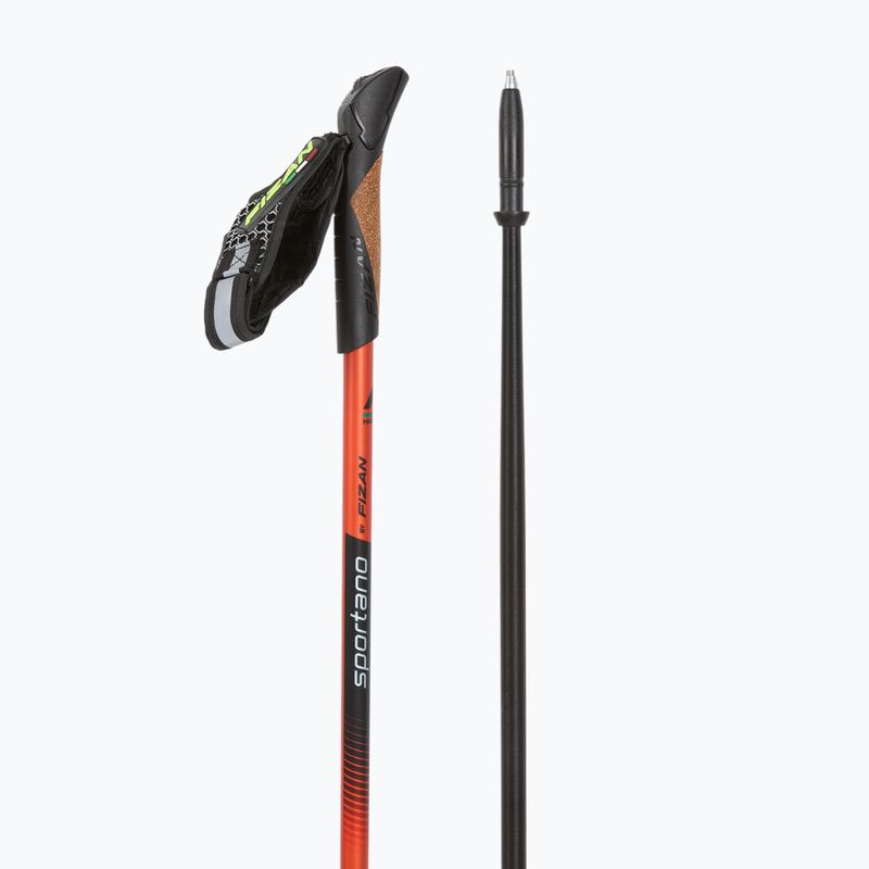Bețe nordic walking Fizan Smu Active red 3