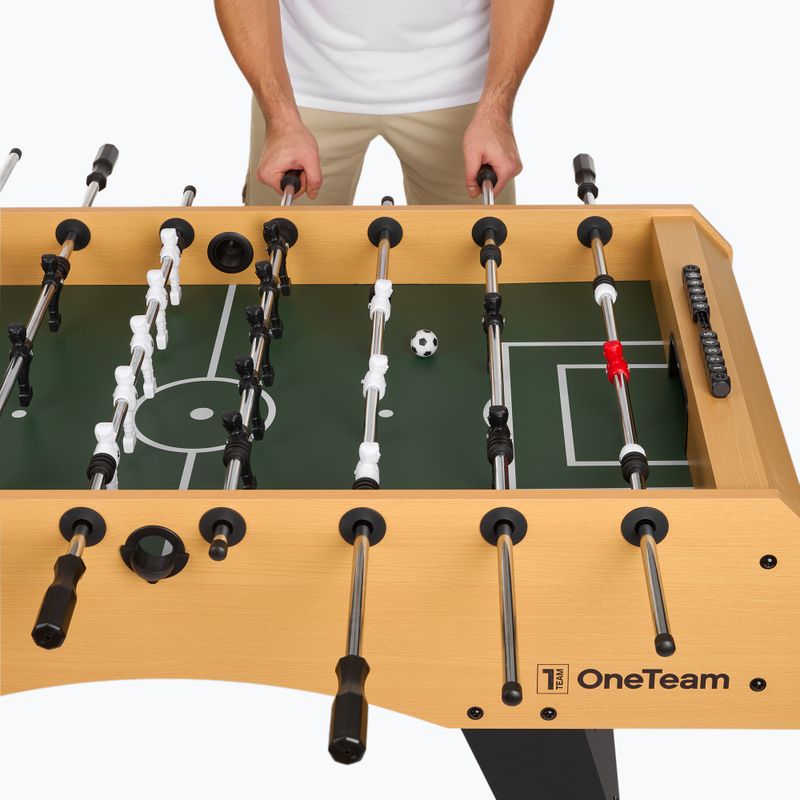 Masă de foosball OneTeam FunKick Pro black 4