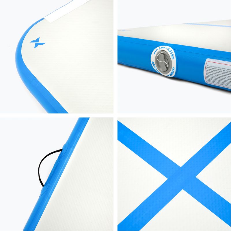 Traseu de gimnastică XTREXO 300 x 10 cm alb 7