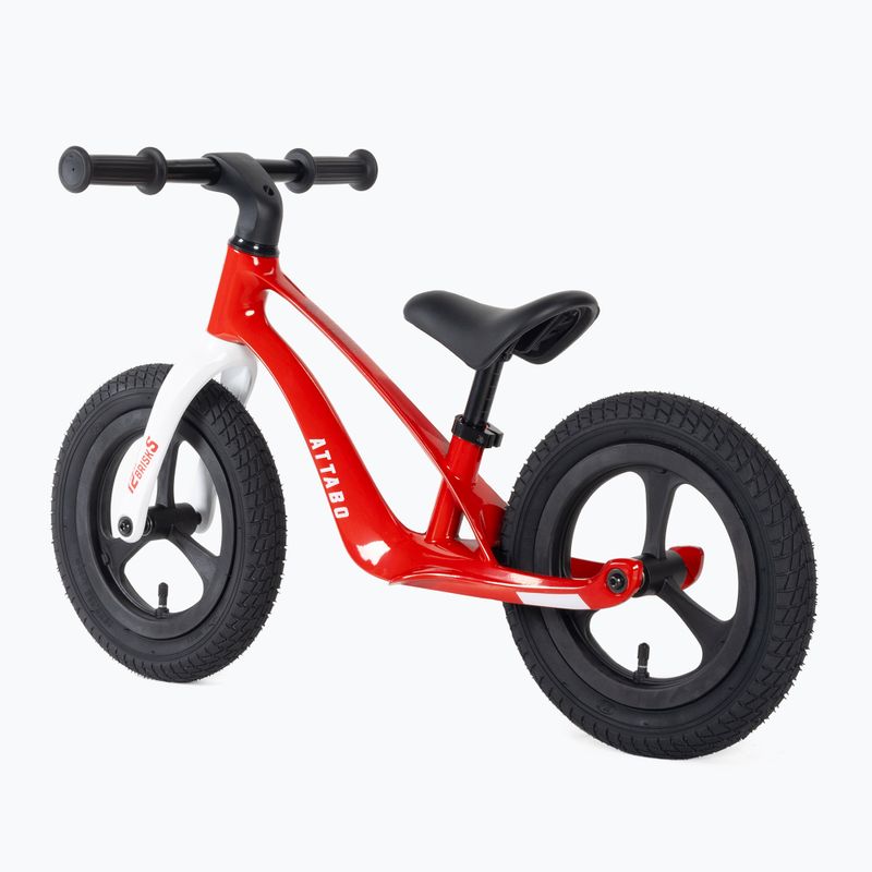 Bicicletă de echilibru ATTABO Brisk S  roșu 3