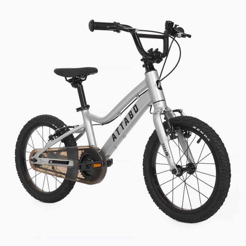 Bicicletă pentru copii ATTABO EASE 16" 7,3 kg silver 2