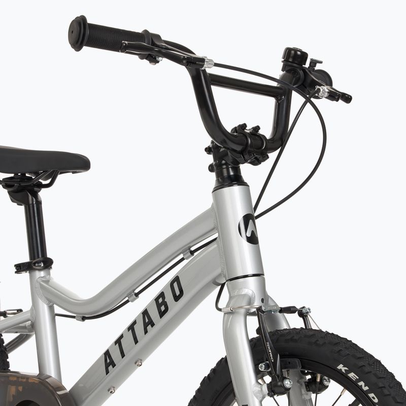 Bicicletă pentru copii ATTABO EASE 16" 7,3 kg silver 4