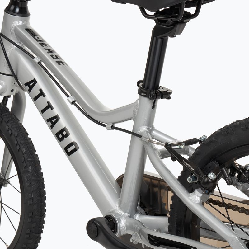 Bicicletă pentru copii ATTABO EASE 16" 7,3 kg silver 6