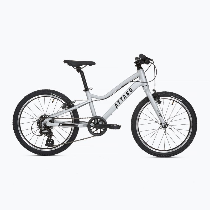 Bicicletă pentru copii ATTABO EASE 20" 9,1 kg silver