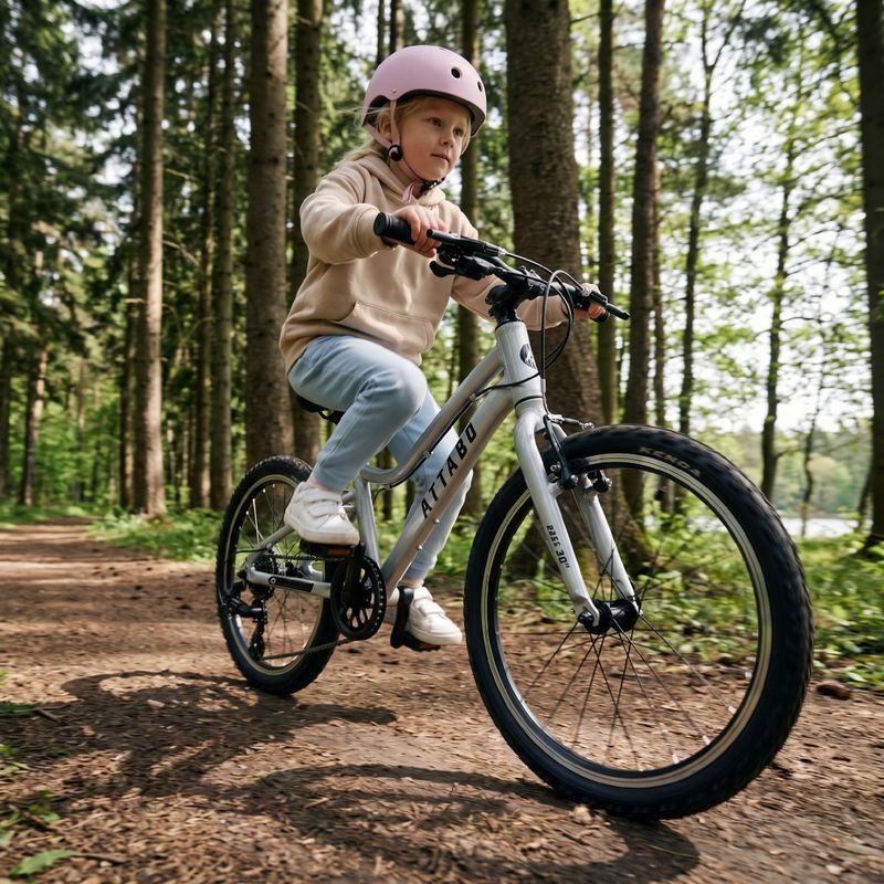 Bicicletă pentru copii ATTABO EASE 20" 9,1 kg silver 7