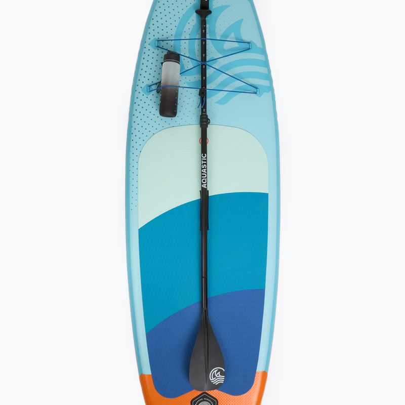 Set placă SUP gonflabilă pentru copii AQUASTIC Perth 8'0" allround blue 10