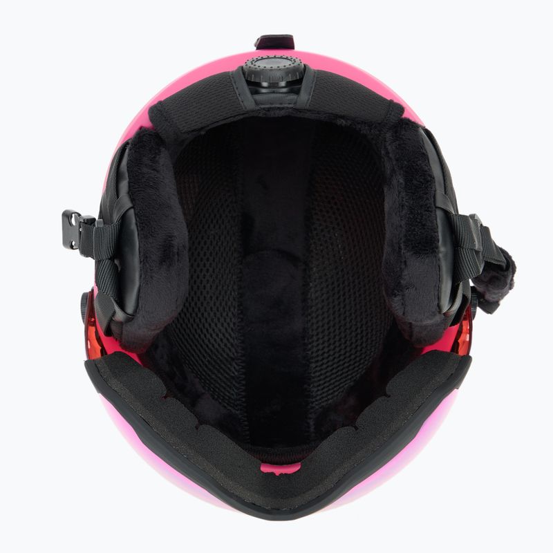 Cască de schi pentru copii ATTABO Avens 2.0 Jr Visor pink 7