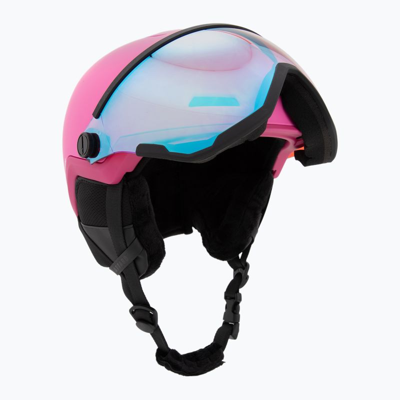 Cască de schi pentru copii ATTABO Avens 2.0 Jr Visor pink 11