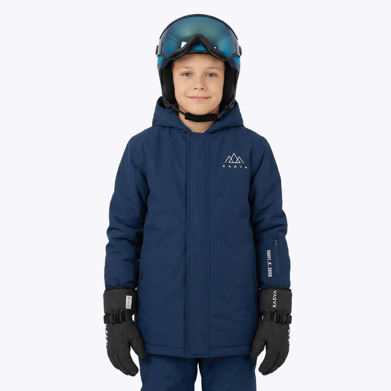 Cască de schi pentru copii ATTABO Avens 2.0 Jr Visor blue 3